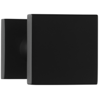 Formani Basics BSQ60V voordeurknop vast op rozet - mat zwart - thumbnail