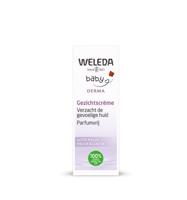 Weleda Baby witte malva sensitive gezichtscreme 50 Milliliter - thumbnail