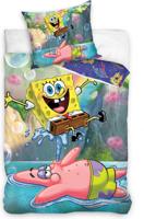 SpongeBob Dekbedovertrek Big Fun 140 x 200 cm Katoen - 65x65cm - thumbnail
