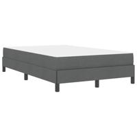 Boxspring bed Anders Donkergrijs 120 x 200 cm Stof - thumbnail