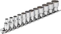 Vigor V1897 Dopsleutelinzetset 1/4 (6.3 mm) 17-delig - thumbnail
