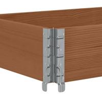 VidaXL Palletopzetrand 150x50 cm massief grenenhout bruin - thumbnail