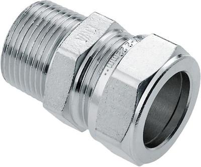 Bonfix knelkoppeling - Puntstuk - 3/4 x 22mm - Vertint Messing