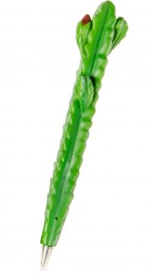 LG Imports Balpen cactus groen kartel 16 cm LG Imports Balpen cactus groen kartel 16 cm