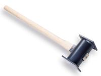 Atlas metalen sleg - vierkant ijzer model - met 90 cm steel - thumbnail