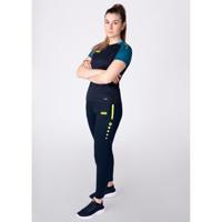 JAKO 8489K Trainingsbroek Allround Kids - Marine/Fluogeel - 116 - thumbnail