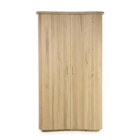 Eleonora Opbergkast 'Josh' Eiken, 210 x 120cm, kleur Naturel - thumbnail