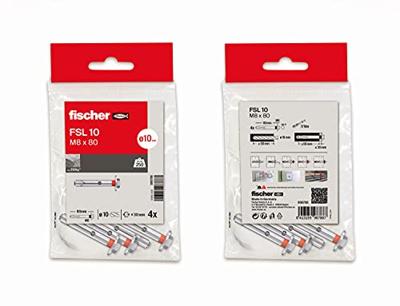 Studs Fischer 8 x 80 mm