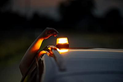 Osram Automotive LEDSL104 ROAD FLARE Signal TA20 Waarschuwingslicht LED-licht, Magneethouder Auto, Vrachtwagen, Quad, SUV, ATV, Camper, Bouwmachines (l x b x