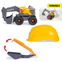 Dickie Toys Volvo Tough Excavator Playset Kant-en-klaar model Wegwerkzaamhedenset (model) - thumbnail