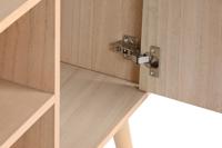 Tv-meubel Home ESPRIT Natuurlijk Paulownia hout Hout MDF 120 x 40 x 60 cm - thumbnail