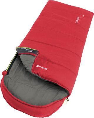 Outwell Campion kinderslaapzak - Rood Outwell Campion kinderslaapzak - Rood