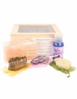 Edelstenen Set voor Badwater - Amethist, Jade en Tijgeroog - thumbnail