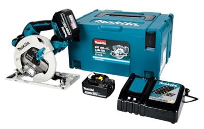 Makita DHS680RTJ Accu-cirkelzaag Zaagdiepte 90° (max.) 57 mm 18 V 5 Ah Makita DHS680RTJ Accu-cirkelzaag Zaagdiepte 90° (max.) 57 mm 18 V 5 Ah