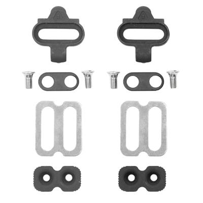 M-Wave schoenplaatjes set spd zwart