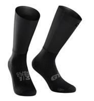Assos GTO winter fietssokken zwart unisex 0 - thumbnail
