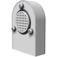 Hammond Electronics Ontluchtingsklep Polycarbonaat Lichtgrijs (l x b x h) 28 x 51 x 69 mm 1 stuk(s) - thumbnail