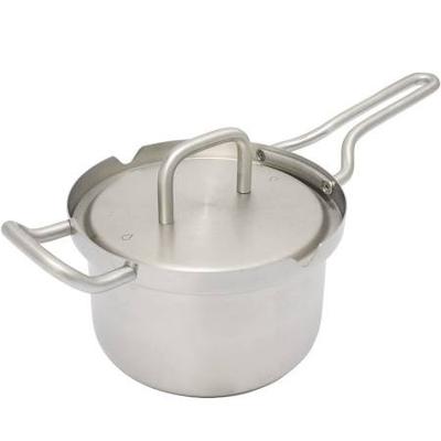 Q-linair Master steelpan 16 cm met deksel Q-linair Master steelpan 16 cm met deksel