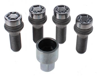 McGard anti diefstal wielbouten conisch M14x1.5 (27181)   S