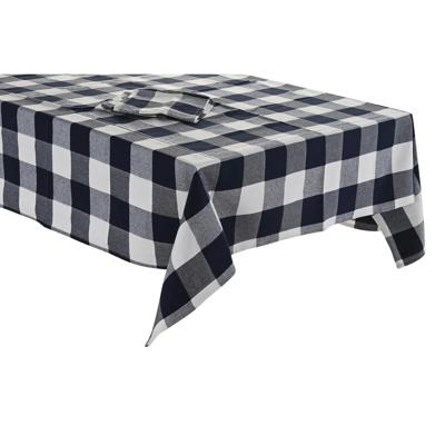 Placemat en servetten DKD Home Decor 150 x 150 x 0,5 cm Blauw Wit Placemat en servetten DKD Home Decor 150 x 150 x 0,5 cm Blauw Wit