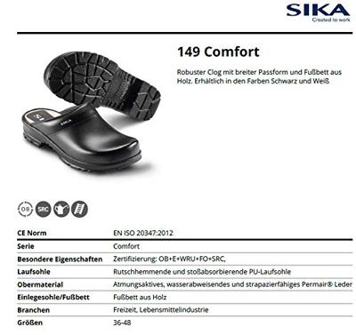 Sika 149 Comfort Klomp Open Hak OB | Zwart | Maat 42 - 16.089.027.42 Sika 149 Comfort Klomp Open Hak OB | Zwart | Maat 42 - 16.089.027.42