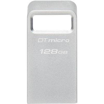 Kingston DataTraveler® Micro USB-stick Retail 128 GB Zilver DTMC3G2/128GB USB-A 3.2 Gen 1 Kingston DataTraveler® Micro USB-stick Retail 128 GB Zilver DTMC3G2/128GB USB-A 3.2 Gen 1