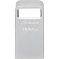 Kingston DataTraveler® Micro USB-stick Retail 128 GB Zilver DTMC3G2/128GB USB-A 3.2 Gen 1 - thumbnail