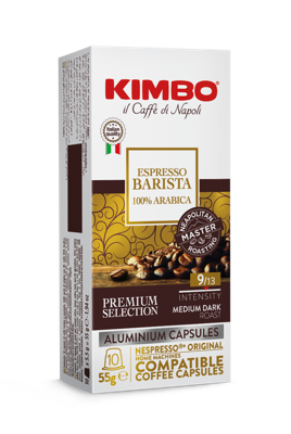 Kimbo Espresso Barista 100% Arabica - 10 koffiecups