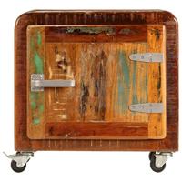 Nachtkastje 50x30x50 cm massief gerecycled hout - thumbnail