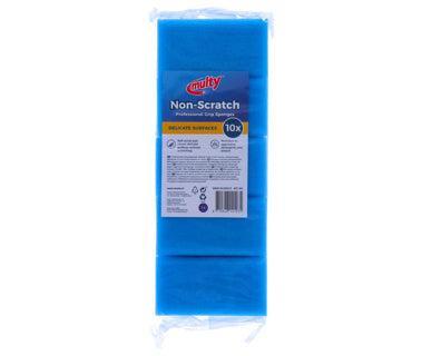 Multy Schuursponsen anti-kras 10st blauw