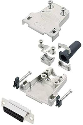 Amphenol L17DTZF09-RG+L77SDE09S D-sub female connectorset 180 ° Aantal polen: 9 Soldeerkelk 1 stuk(s)