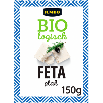 Jumbo Biologisch Feta Plak 150 g