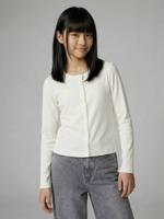 T-shirt met lange mouwen ecru - thumbnail