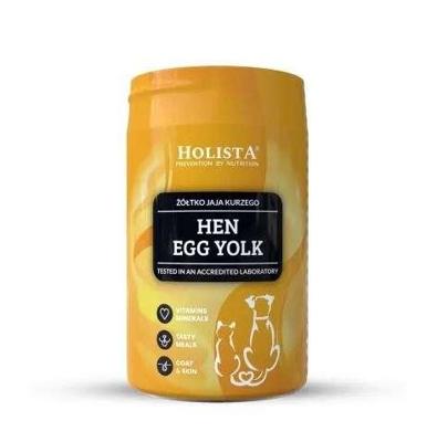 HOLISTA Hen egg yolk - supplementen voor honden en katten - 120g