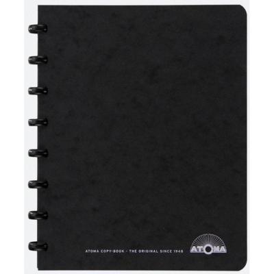 Atoma meetingbook, ft A5, zwart, gelijnd Atoma meetingbook, ft A5, zwart, gelijnd