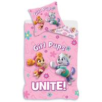 Paw Patrol dekbedovertrek Unite 140 x 200 cm - 65 x 65 cm - katoen - thumbnail