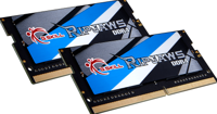G.Skill Ripjaws Werkgeheugenmodule voor laptop DDR4 32 GB 2 x 16 GB 2400 MHz 260-pins SO-DIMM F4-2400C16D-32GRS - thumbnail