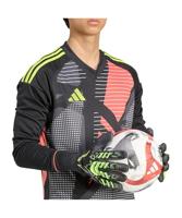 adidas Predator Pro Keepershandschoenen Zwart Donkergrijs Neongeel - thumbnail