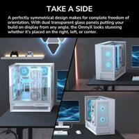 COUGAR Gaming OmnyX Midi Tower Wit - thumbnail