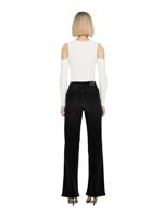 Only Onlmadison Blush Hw Wide Dnm Cro099 Noos 15299796 Loose Fit Washed Black - thumbnail