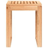 Badkamerkruk 40x30x46 cm massief walnotenhout - thumbnail