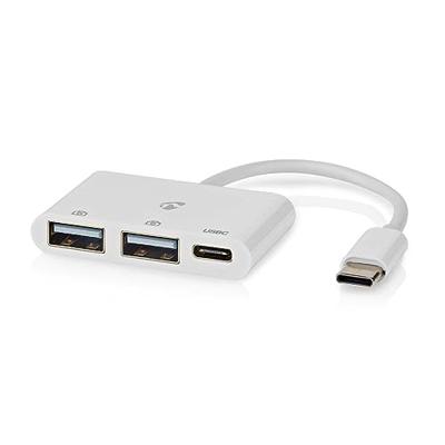 Nedis USB-Hub | 1x USB-C | 1x USB-C / 2x USB 2.0 A Female | 3 poort(en) | USB Gevoed - CCGB64785WT01 Nedis USB-Hub | 1x USB-C | 1x USB-C / 2x USB 2.0 A Female | 3 poort(en) | USB Gevoed - CCGB64785WT01