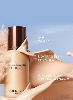 Guerlain Terracotta Le Teint Foundation 3W Warm Doré 35 ml Dames Guerlain Terracotta Le Teint Foundation 3W Warm Doré 35 ml Dames