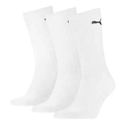 Puma Crew Sokken 6-Pack Wit - Maat 35/38 - Kleur: Wit | Soccerfanshop