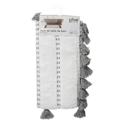 Badkleed 5five Simply Smart Grijs Katoen 50 x 75 cm