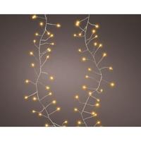 Overige Merken Led snoer 100 leds 120 cm warm wit licht zilver - thumbnail