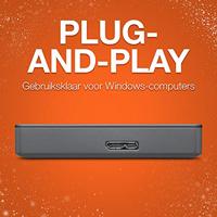 Seagate stjl1000400 basic external archive hdd, 1 tb, usb 3.2 gen 1 (3.1 gen 1) silver - thumbnail