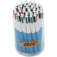 Bic Colours Original 4-kleurenbalpen, medium, klassieke inktkleuren, tubo van 36 stuks - thumbnail