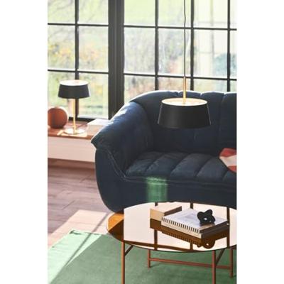 Hanglamp zwart en messing met E14 fitting Nordlux Clasi 30 cm