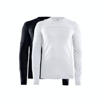 2-Pack Core - Thermoshirt lange mouw Heren - Ronde hals - Thermo ondergoed heren - Snel drogend - thumbnail